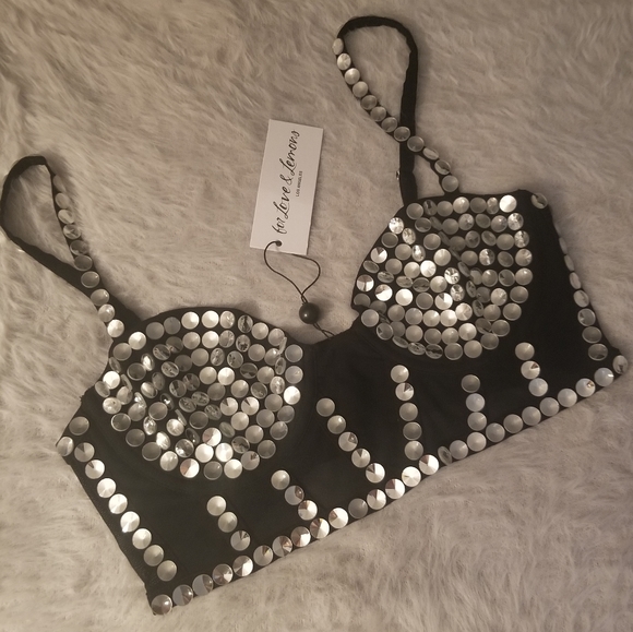 For Love and Lemons Jackpot Longline Bra🖤 - Picture 11 of 16